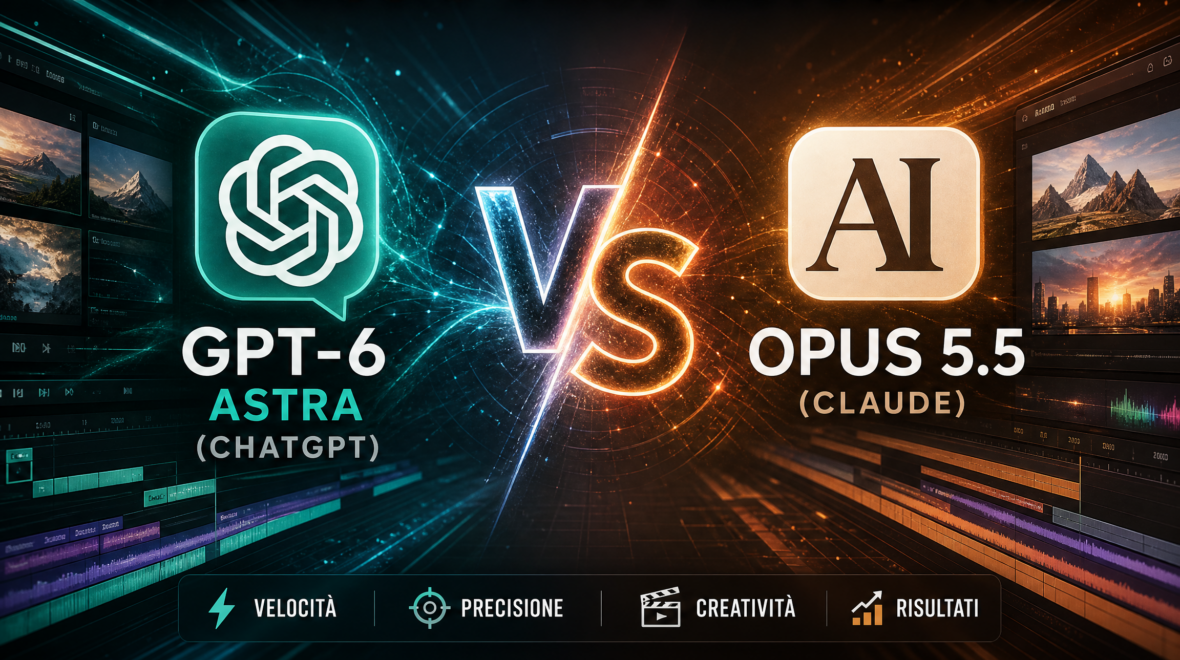 Montaggio video automatico: Gpt-6 Astra (Chatgpt) VS Opus 5.5 (Claude)